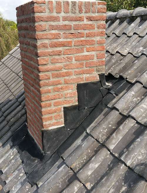 Renovatie schoorsteen